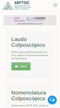 Mobile Screenshot of colposcopia.org.br